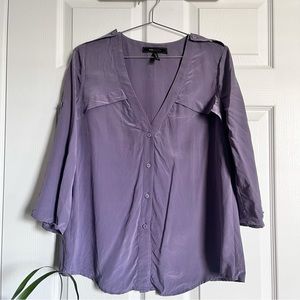 bcbgmaxazria silk blouse